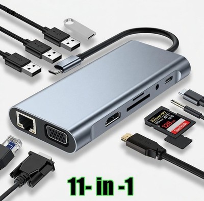11-in-1 USB-C Hub Multiport Adapter   Deine perfekte Docking-Lösung