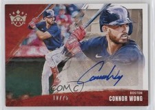 2022 Panini Diamond Kings DK Signatures Holo Silver 10/75 Connor Wong Auto 4at