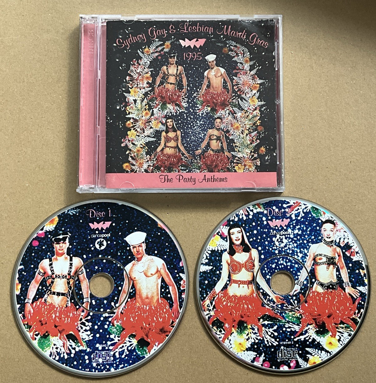 Sydney Gay & Lesbian Mardi Gras 95 2x CD Kylie Minogue Frankie Goes To Hollywood