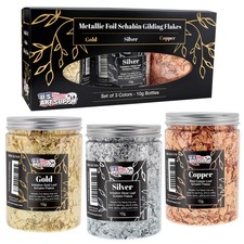 Metallic Foil Schabin Metal Leaf Flakes - Imi...