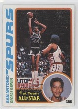 1978-79 Topps George Gervin #20 HOF 10fs