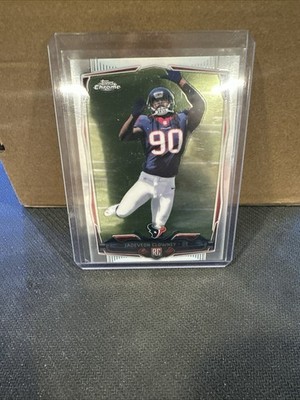 2014 Topps Chrome - Jadeveon Clowney #120 Hands Up, Jumping (RC)