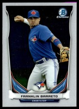 2014 Bowman Draft Picks & Prospects Chrome Top Franklin Barreto Toronto Blue
