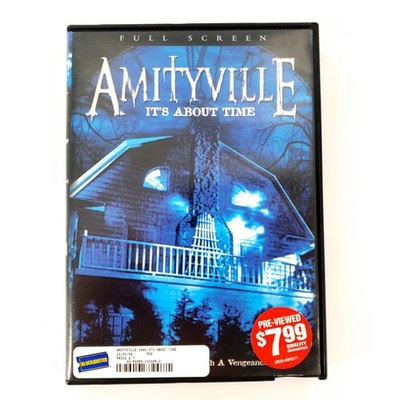 Amityville 6 - Its About Time (DVD, 2005) Blockbuster Case