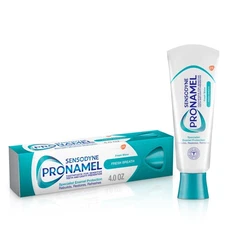  Fresh Breath Enamel Toothpaste for Sensitive Teeth and Cavity Protection, 4 Oz