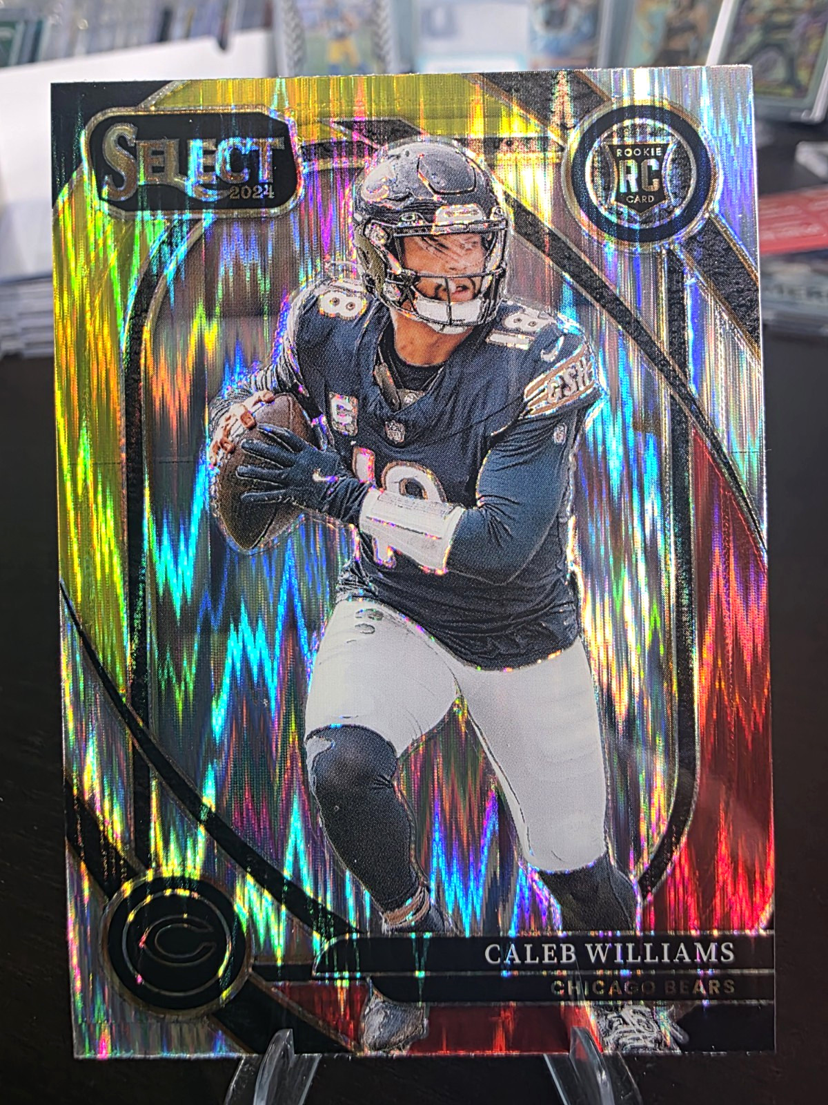 Panini 2024 Select Club Level Prizm Caleb Williams RC Chicago Bears #216