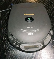 Tested  Working Vintage Panasonic Portable CD Player MASH XBS w/ power adapter