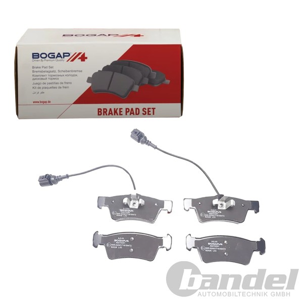 Bogap BremsbelÄGe Satz Hinten Passend FüR VW California Multivan Touareg Transpo-image