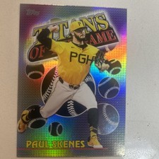 Paul Skenes 2026 Topps Series 1 Titans Of The Game Insert TOG-14 Pirates 