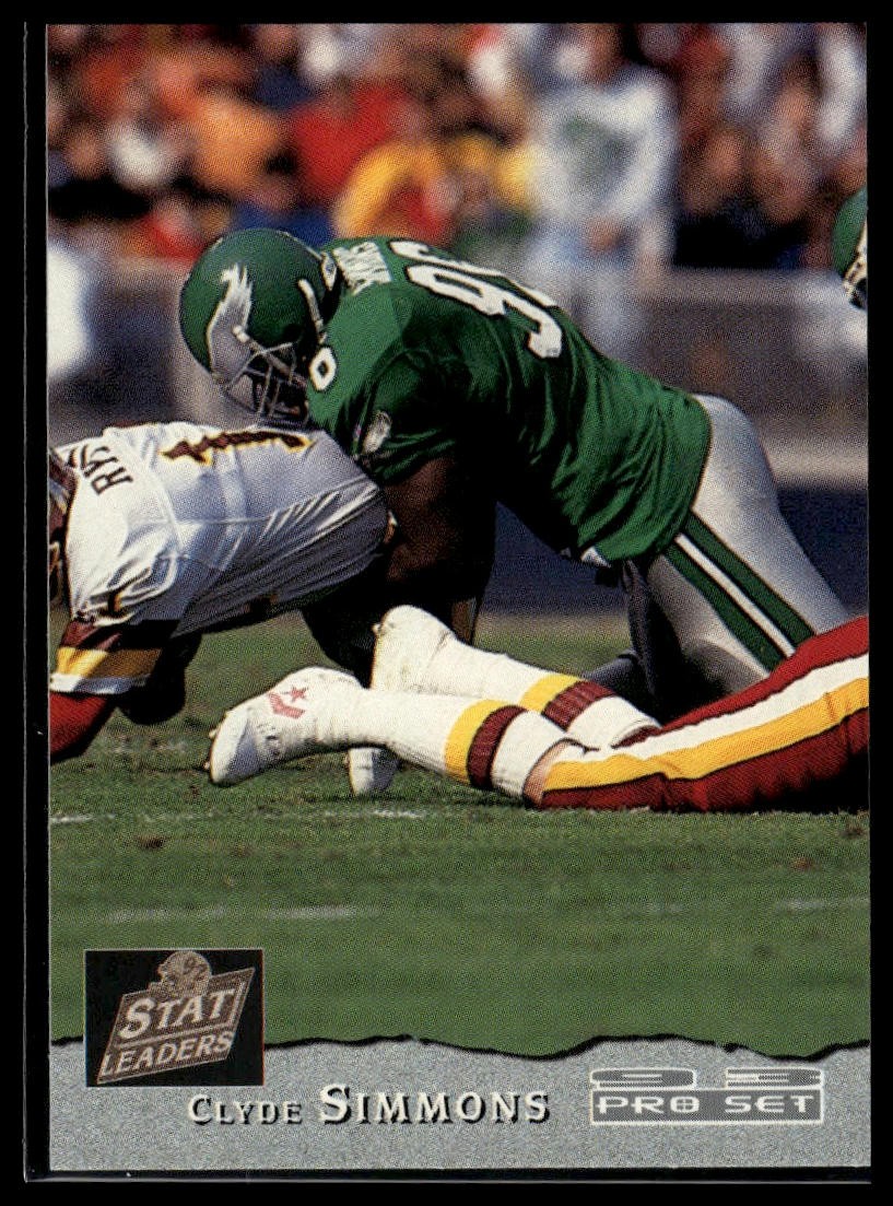 1993 Pro Set #17 Clyde Simmons