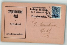 38248053 - Wien Fabrik Handlung Ludwig Theimer Legitiamations-Etius-Erzuegung
