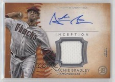 2015 Bowman Inception Auto Relics Orange 14/25 Archie Bradley #IAR-AB Auto 0m8