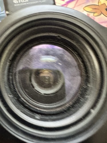 Fuji Discovery 3000 Zoom Date 35mm Film Camera w/ 3000 Zoom Accessory Flash - Picture 3 of 10