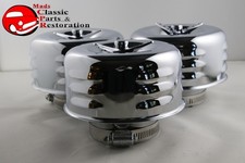 Mushroom Louvered Concave Air Cleaners 2 58 Truck Hot Rat Rod Gasser 3 Wing Nut Mushroom Louvered Concave Air Cleaners 2 58 Truck Hot Rat Rod Gasser 3 Wing Nut