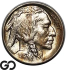 1913-D Buffalo Nickel, Type 1, Choice BU++