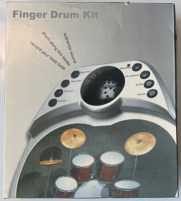 Finger Drum Kit CE2536. Tested, works!  FREE SHIPPING! Mouse pad. Awesome!