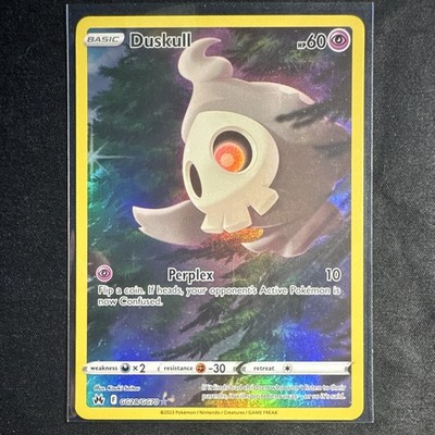 Pokemon Duskull GG28/GG70 Crown Zenith Galarian Gallery Holo UR 60 HP EN