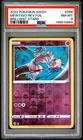 2022 POKEMON SWORD & SHIELD BRILLIANT STARS #056 MEWTWO-REVERSE FOIL PSA 8