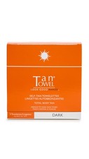 Tan Towel Women's Full Body Tan Towelettes Dark 5 Pack 0.5 Fl Oz