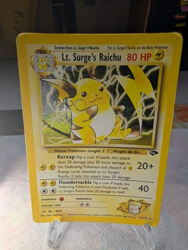 Lt. Surge's Raichu