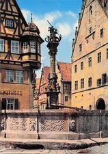 GERMANY ROTHENBURG OB DER TAUBER ST GEORGSBRUNNEN