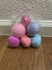 Pack of 8 Assorted Colors Mini Bath Bombs, SEE PHOTOS