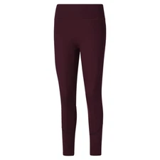 PUMA First Mile X High Waisted 78 Athletic Leggings Womens Purple Athletic Casua