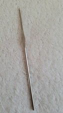 Vintage Used Hero Crochet Hook Made In USA Size 3 Metal Silver