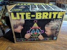 1981 Vintage Hasbro Lite-brite Light Bright Toy My Little Pony Classic New Sheet