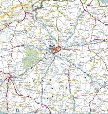 Philip's Germany & Netherlands Road Map