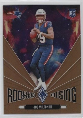 2024 Panini Phoenix Rookie Rising Bronze 55/75 Joe Milton III #RR-JMN RC 19l7