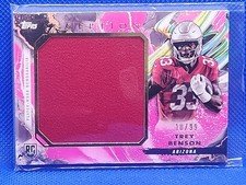 2024 Topps Inception - Rookie Jumbo Relics~ Trey Benson #RJR-TB Magenta /99 🔥