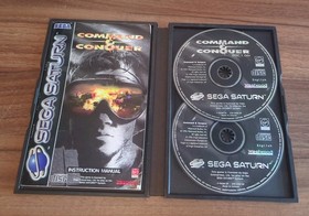 Command & Conquer Sega Saturn PAL complete with manual