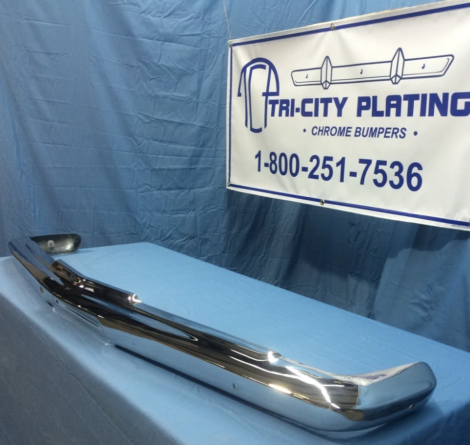 Parachoques delantero Plymouth Valiant Barracuda 1964 64 1965 65 *cromo nuevo* Foto 3 de 4