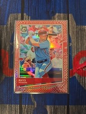 2020 Panini Donruss Optic - Rhys Hoskins #176 Choice Red Dragon Prizm /88