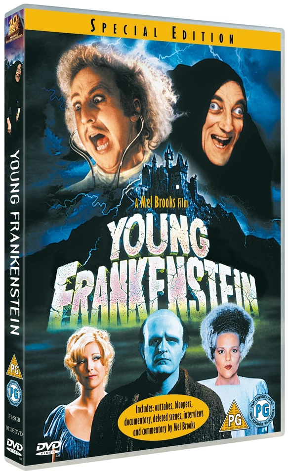 Young Frankenstein (DVD) Richard Hadyn Liam Dunn Danny Goldman Oscar Beregi - Image 2 of 2