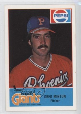 1978 Cramer Pacific Coast League Greg Minton #102 0e3
