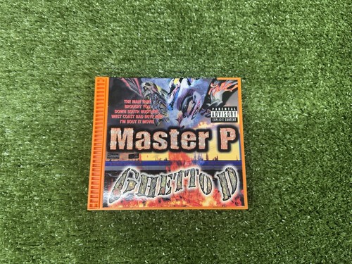 Master P Ghetto D Cd Hip Hop Gangsta 1997 No Limit Records Orange Case - Picture 2 of 6