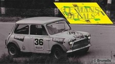 Decalcomanie Mini Cooper Subida Montseny 1972 1:32 1:43 1:24 1:18 64 87...