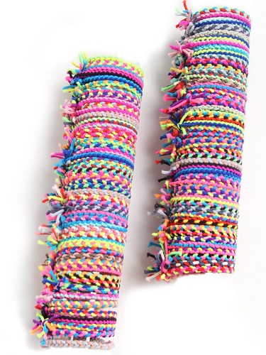 Braided Elastic Hair Ties Hair Ropes Rubber Bands Ponytail Holder Thick Thin ...