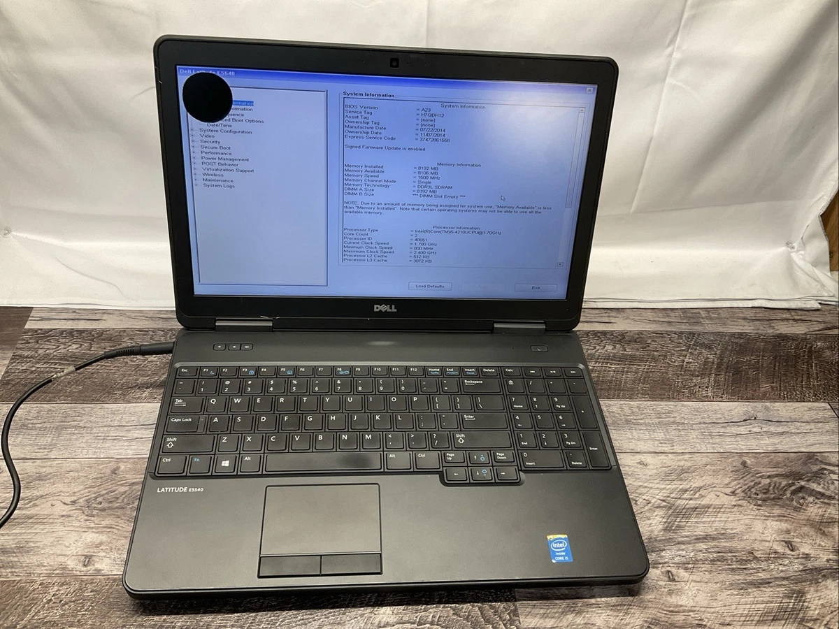 Dell Latitude E5540 D'occasion – I5, SSD 128Go + HDD 320Go, Parfait Pour Taffer !