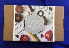 Wild Hive Paper flower Making Kit - Never Used - See Loads Of Pics + Des