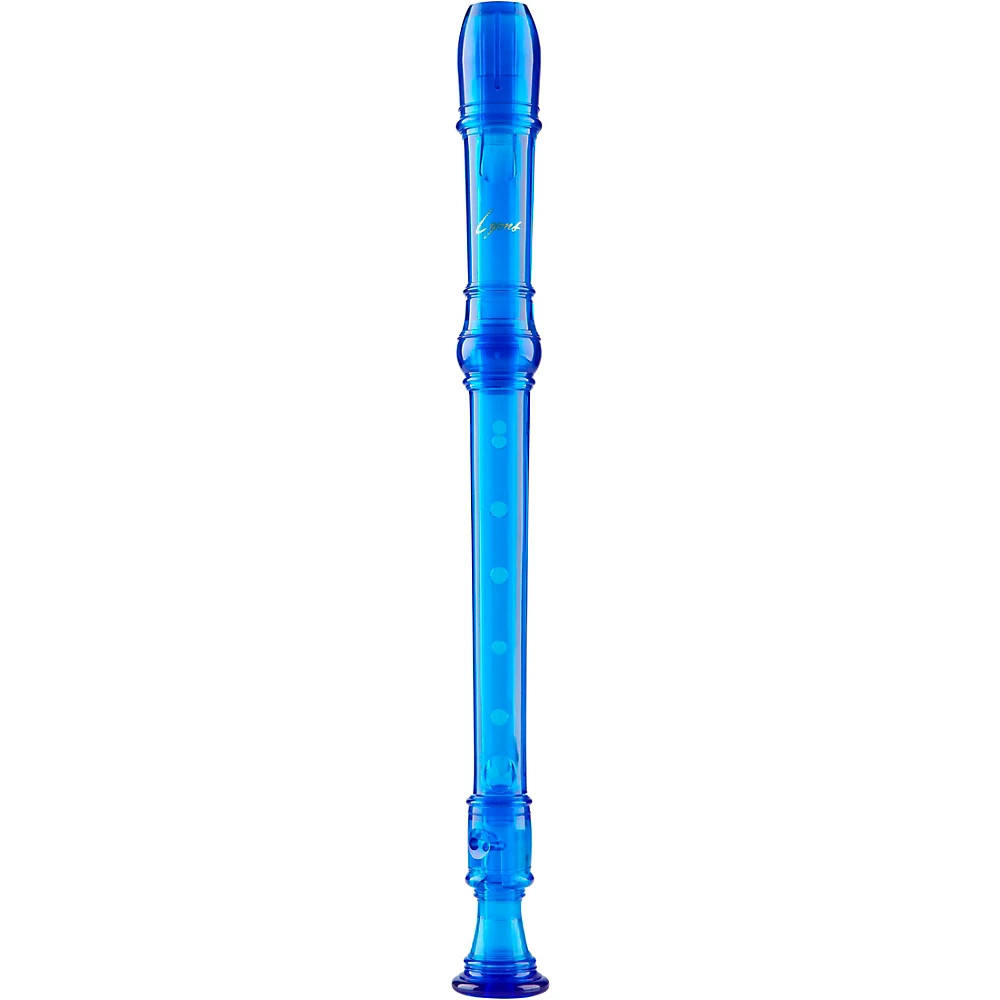 Lyons Premium 3-Piece Translucent Soprano Recorder Transparent Blue 2090₽
