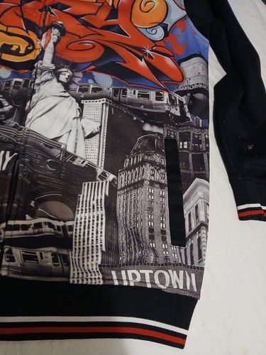 Ecko Unltd New York City Graffiti Jacket Full Zip Men’s L Track Stretch Warm Up - Picture 14 of 21