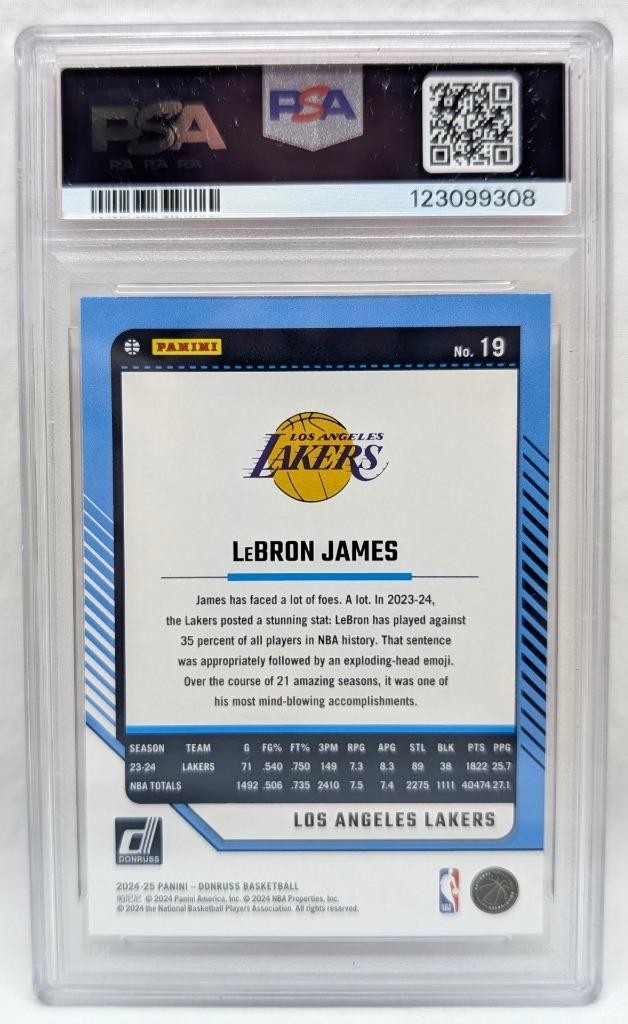 2024-25 Panini Donruss - LeBron James #19 for sale online | eBay