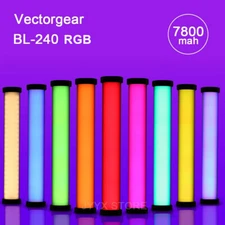 Vectorgear BL240 RGB Led video Light CTT 2600K-6000K 360° Full color Fill Light