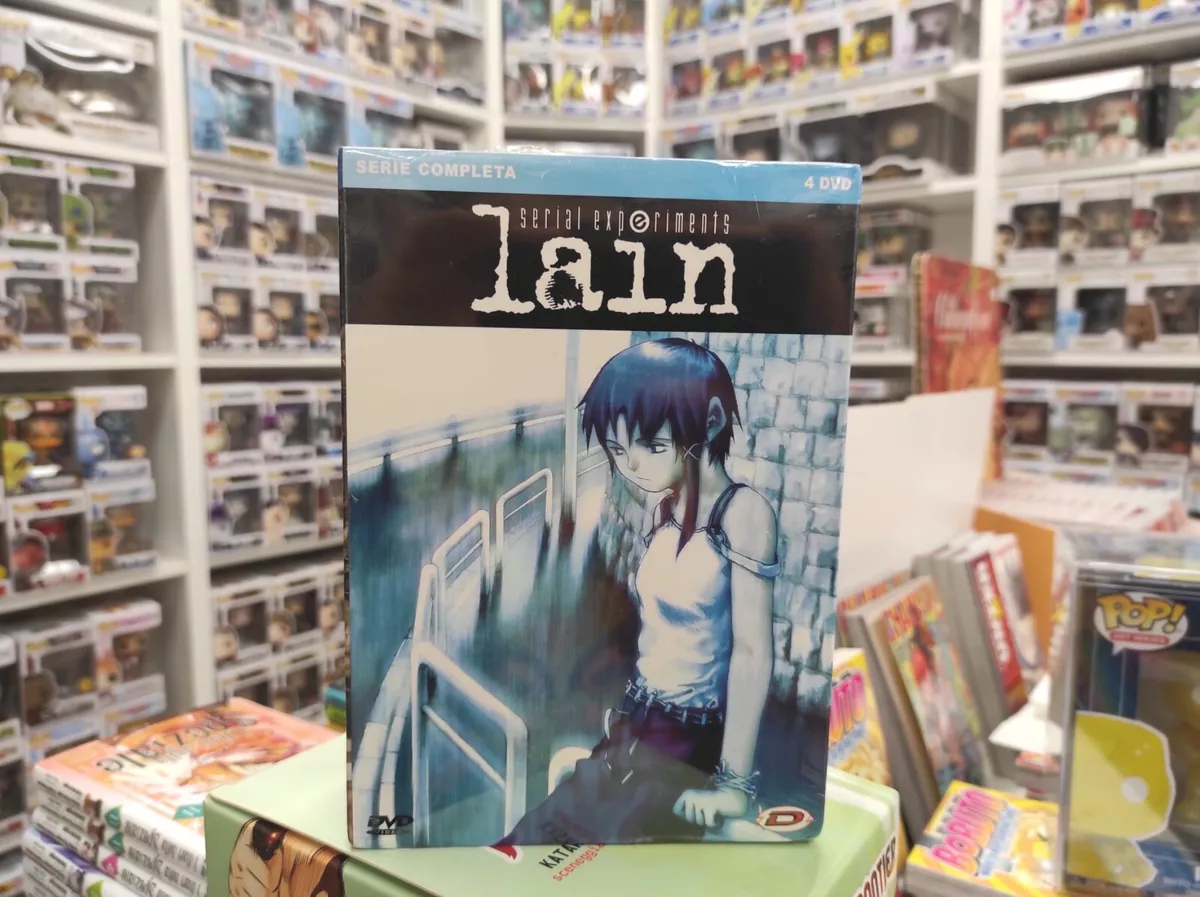 Serial Experiments Lain Complete Series 4 DVD Italian Dynit Rare New