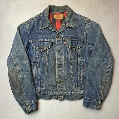 Vintage Levis Buffalo Red Plaid Lined 