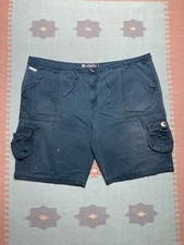 Vtg y2k super baggy jeans shorts jorts Karl kani chino cargo massive wide leg 60