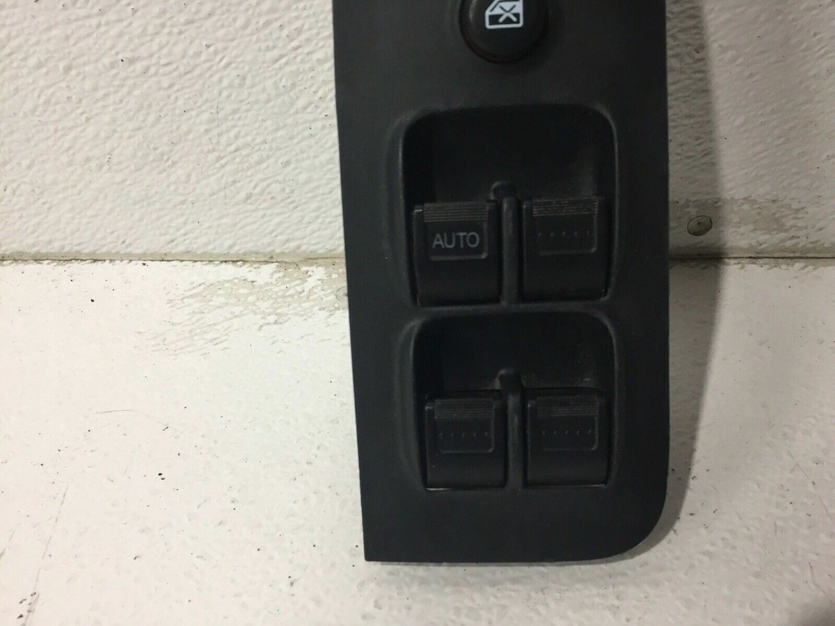 Master Power Window Switch For 2002-2006 Honda CR-V – Driver Side Left, Black, 35750-S5A-A02ZA
